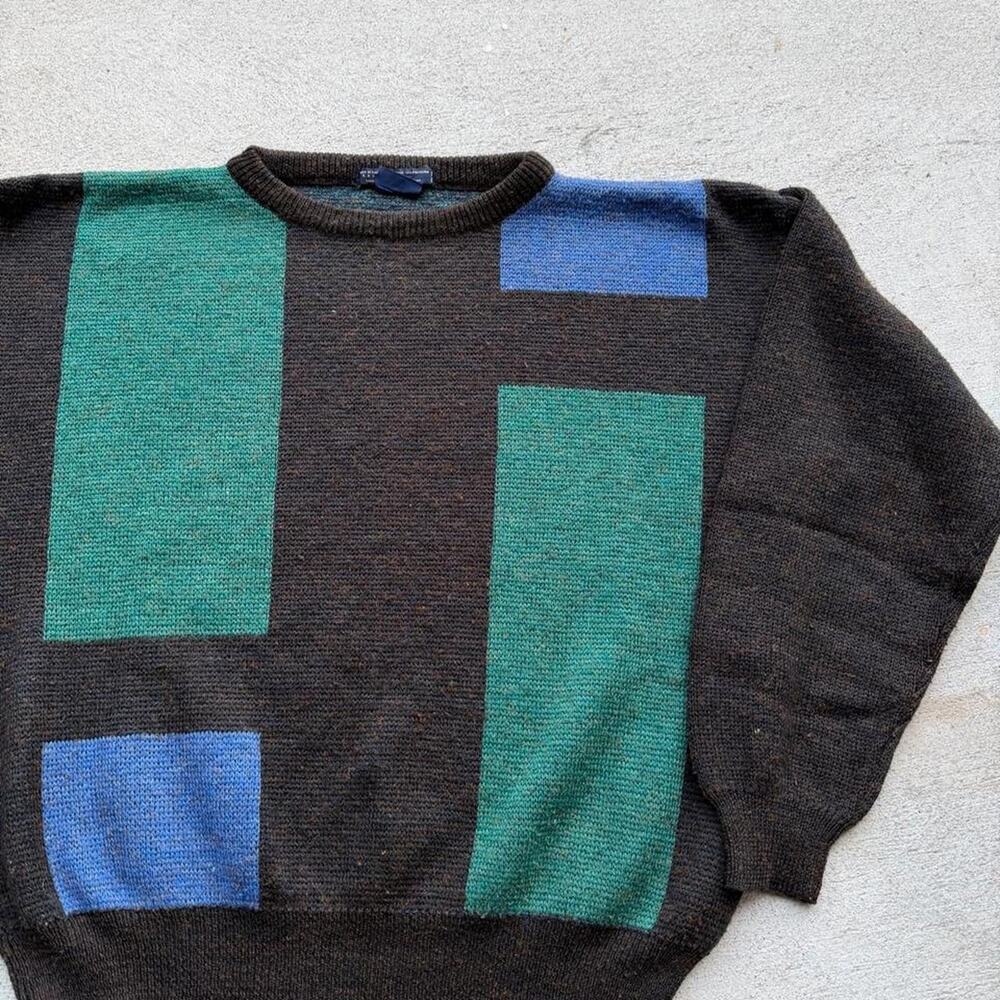 Vintage levis knit sweater 90s Large